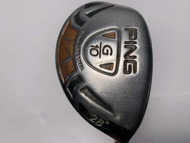 Ping G10 6 Hybrid 28* TFC129 Soft Regular Senior RH Midsize Grip