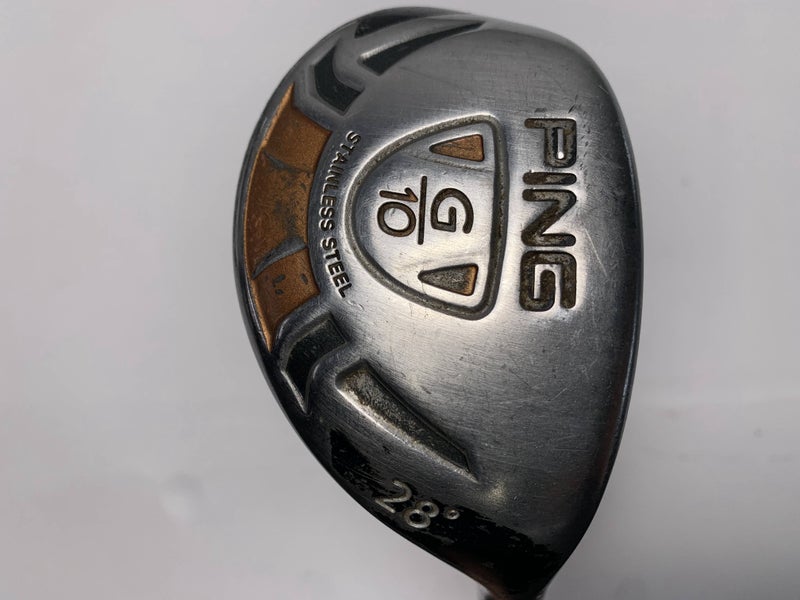 Ping G10 6 Hybrid 28* TFC129 Soft Regular Senior RH Midsize Grip