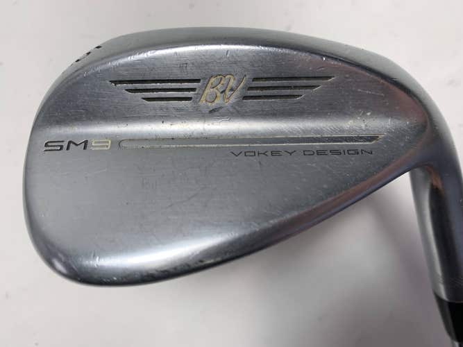 Titleist Vokey SM9 Tour Chrome Sand Wedge SW 56* 12 D-Grind Wedge Steel Mens RH