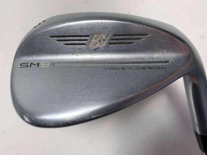 Titleist Vokey SM9 Tour Chrome Sand Wedge SW 56* 12 D-Grind Wedge Steel Mens RH