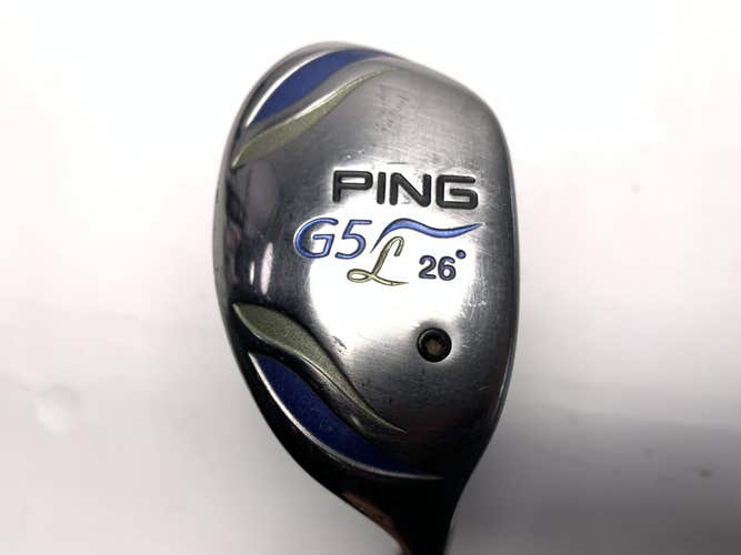 Ping G5 Ladies 5 Hybrid 26* TFC100H Regular Graphite Mens RH