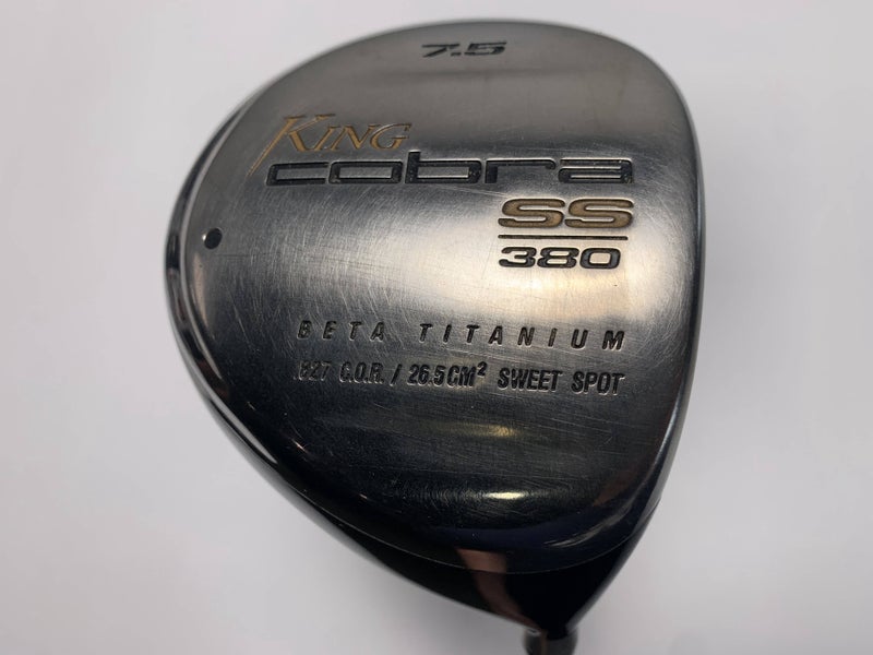 Cobra SS 380 Driver 7.5* Graphite Design YS-5.1 55g Stiff Graphite Mens RH