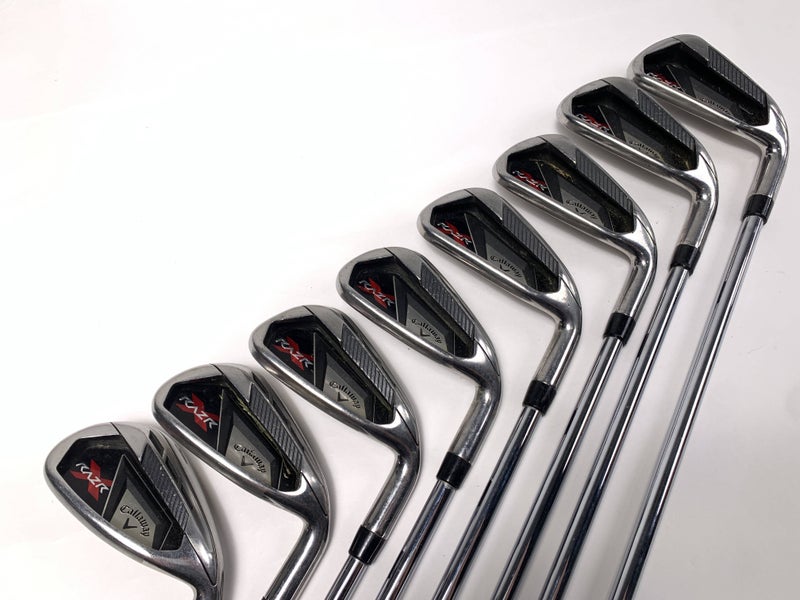 Callaway Razr X NG Iron Set 4-PW+AW Uniflex Steel Mens RH