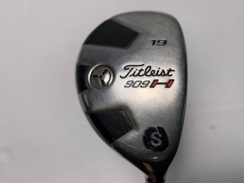 Titleist 909 H 3 Hybrid 19* Aldila VooDoo Stiff Graphite Mens RH