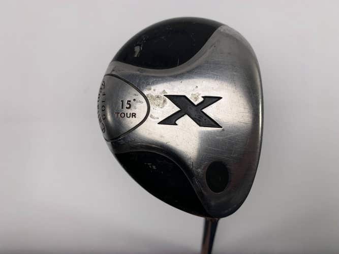 Callaway X Tour 3 Fairway Wood 15* Fujikura Tour Platform 26.3 Stiff RH