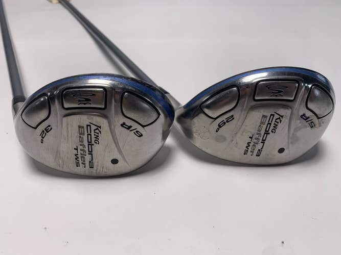 Cobra Baffler TWS 2009 5 & 6 Hybrid Set 25* 28* Aldila DVS-HL 50g Ladies RH