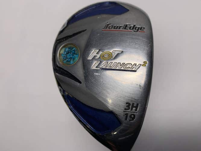 Tour Edge Hot Launch 2 3 Hybrid 19* Bassara 60x5ct 60g Regular Graphite Mens RH