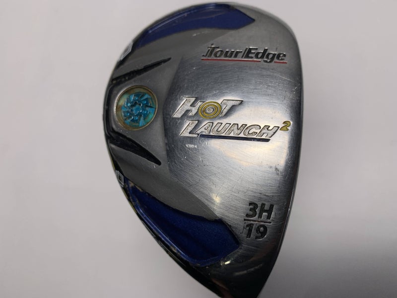 Tour Edge Hot Launch 2 3 Hybrid 19* Bassara 60x5ct 60g Regular Graphite Mens RH