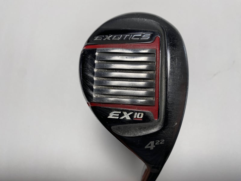 Tour Edge Exotics EX10 4 Hybrid 22* UST Mamiya Recoil 460 F3 Regular RH