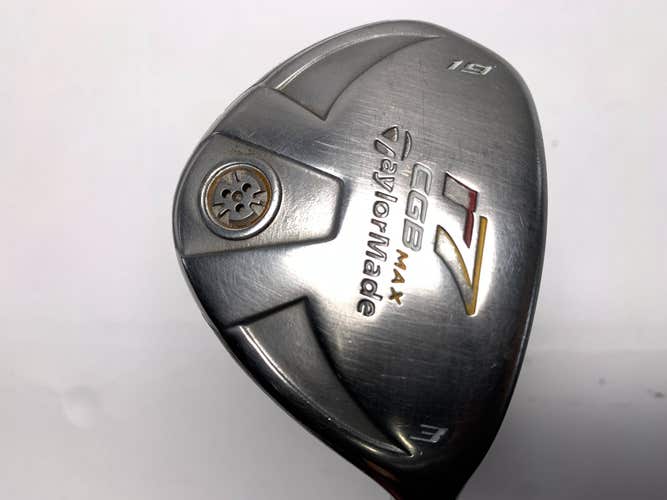 TaylorMade R7 CGB Max 3 Hybrid 19* REAX SuperFast 55g Regular Graphite Mens RH