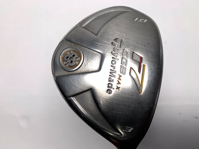 TaylorMade R7 CGB Max 3 Hybrid 19* REAX SuperFast 55g Regular Graphite Mens RH