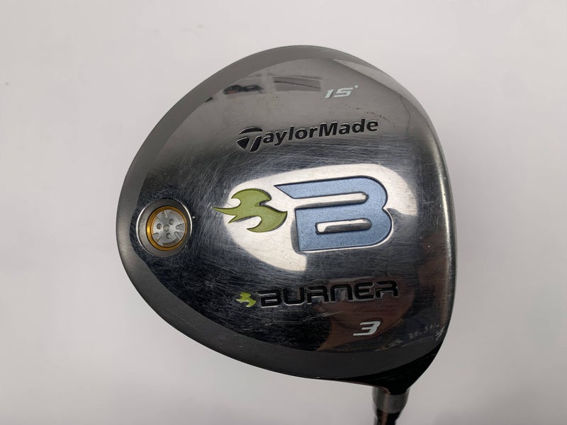 TaylorMade Burner 2008 3 Fairway Wood 15* REAX 49g Ladies Graphite Womens RH
