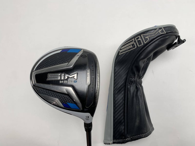 TaylorMade SIM MAX-D 3 Fairway Wood 16* UST Mamiya Helium 5F3 Regular RH HC