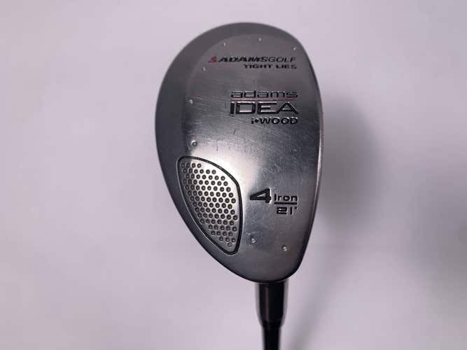 Adams Idea i-Wood 4 Hybrid 21* Regular Graphite Mens RH Midsize Grip