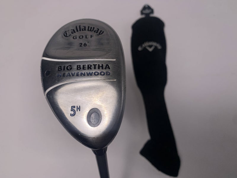 Callaway Big Bertha Heavenwood 5 Hybrid 26* Aldila Ladies Graphite RH HC