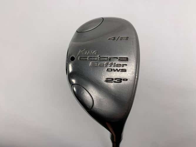 Cobra Baffler DWS 2008 4 Hybrid 23* Aldila NV HL 65g Stiff Graphite Mens RH