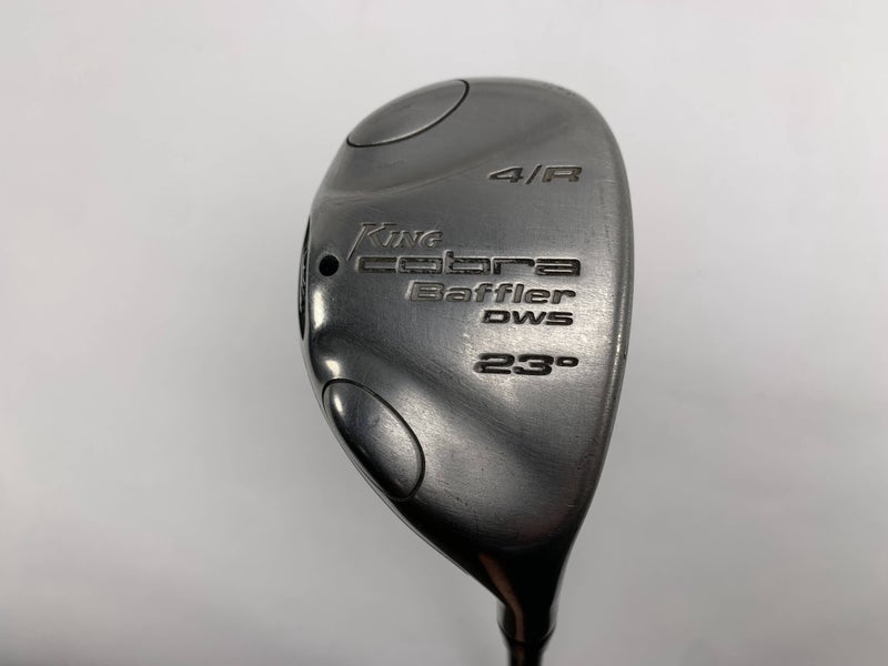 Cobra Baffler DWS 2008 4 Hybrid 23* Aldila NV HL 65g Stiff Graphite Mens RH