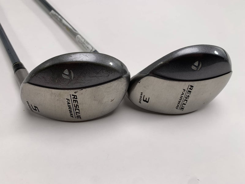 TaylorMade Rescue Fairway 3 & 5 Fairway Wood Set 15* 18* MAS2 55g Ladies RH