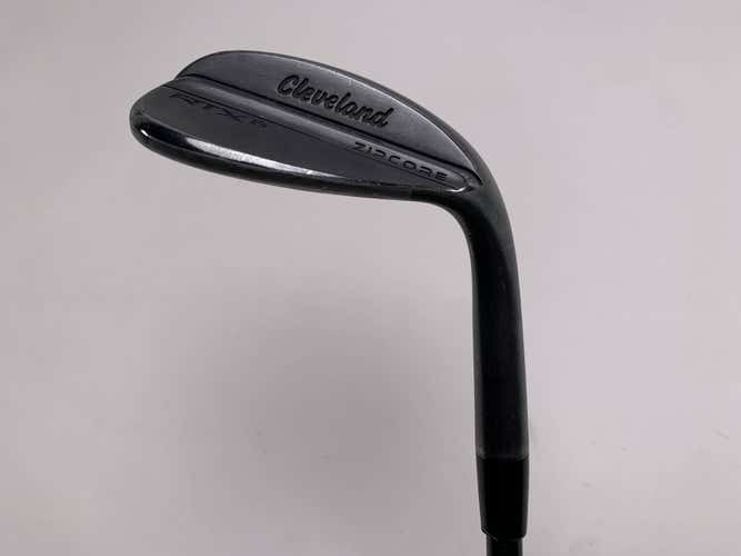 Cleveland RTX 6 ZipCore Black Satin Lob Wedge LW 60* 10 KBS Tour Wedge Mens RH