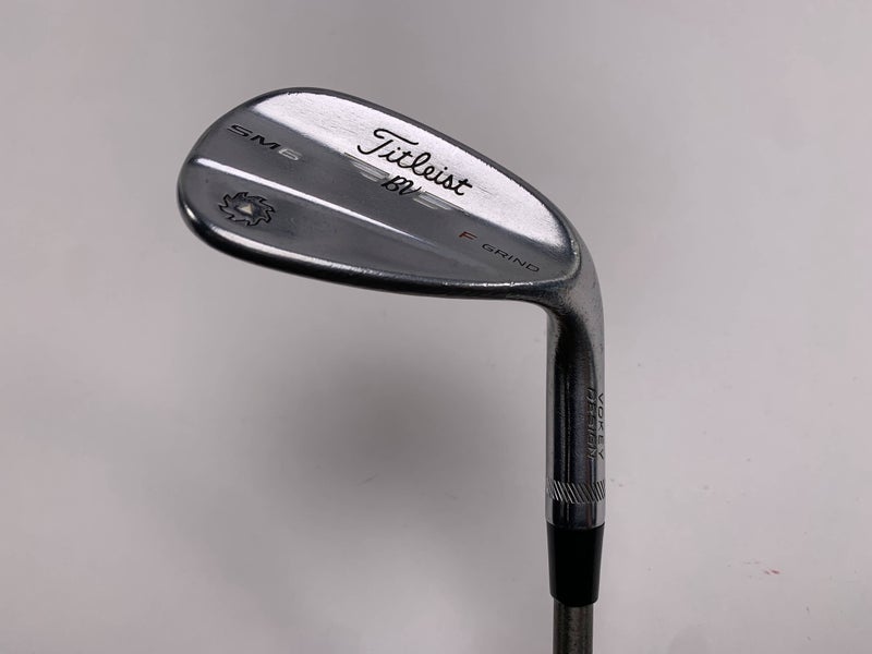 Titleist Vokey SM6 Tour Chrome Gap Wedge GW AeroTech SteelFiber i80 Mens RH