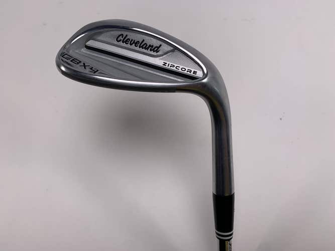 Cleveland CBX 4 ZipCore Lob Wedge LW 60* KBS Hi-Rev 2.0 115g Wedge Steel Mens RH