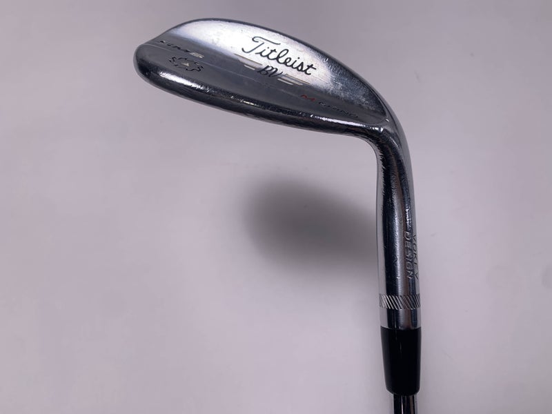 Titleist Vokey SM6 Tour Chrome Lob Wedge LW 58* 8 Bounce M-Grind Wedge Mens RH