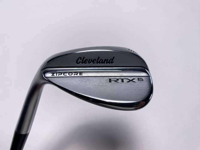 Cleveland RTX 6 ZipCore Tour Satin Sand Wedge SW 56* 10 DG Spinner Tour Issue LH