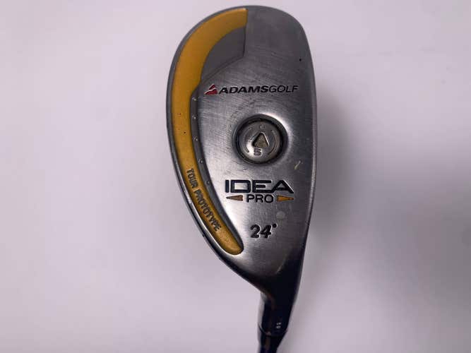 Adams Idea Pro 4 Hybrid 24* Graphite Design YS-Hybrid+ Regular Graphite Mens RH