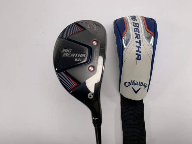Callaway Big Bertha REVA Womens 6 Hybrid 27* RCH 65g Senior Graphite Mens RH HC