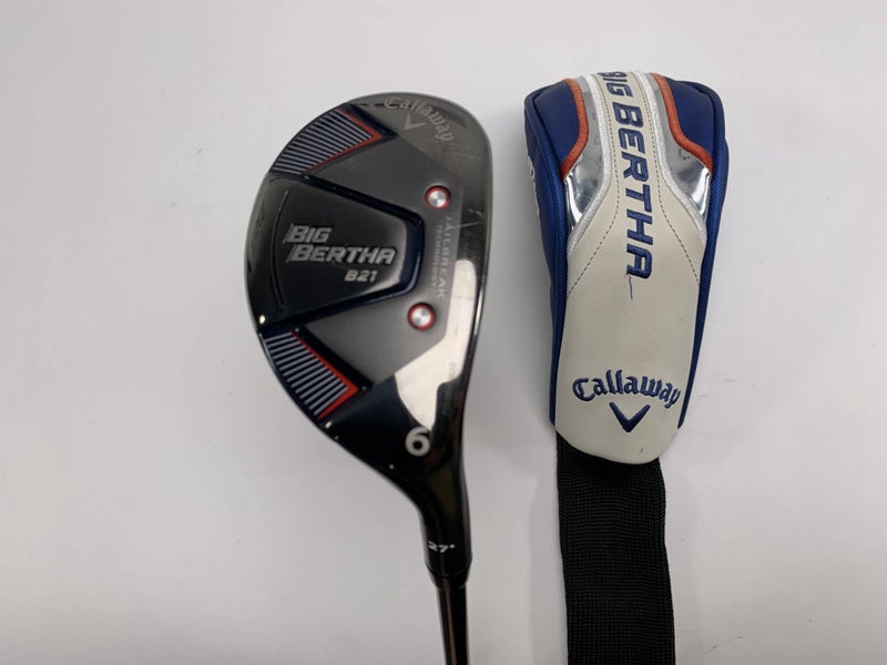 Callaway Big Bertha REVA Womens 6 Hybrid 27* RCH 65g Senior Graphite Mens RH HC