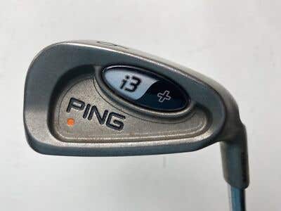 Ping i3 + Single 6 Iron Orange Dot 2* Flat Regular Steel Mens RH