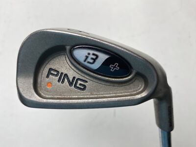 Ping i3 + Single 6 Iron Orange Dot 2* Flat Regular Steel Mens RH