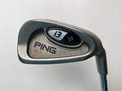 Ping i3 + Single 8 Iron Orange Dot 2* Flat Regular Steel Mens RH