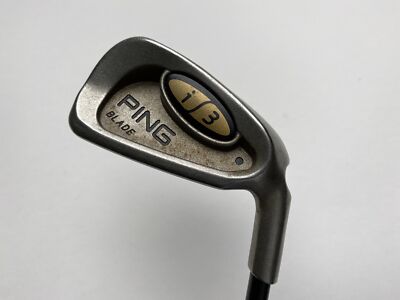 Ping i3 Blade Single 6 Iron Black Dot Aldila 350 Series Regular Steel Mens RH