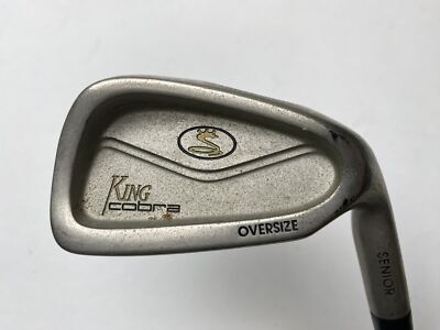 Cobra King Cobra Oversize Senior Single 6 Iron AutoClave Senior Graphite Mens RH