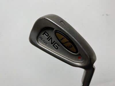 Ping i3 Blade Single 4 Iron Red Dot 1* Flat Regular Steel Mens RH