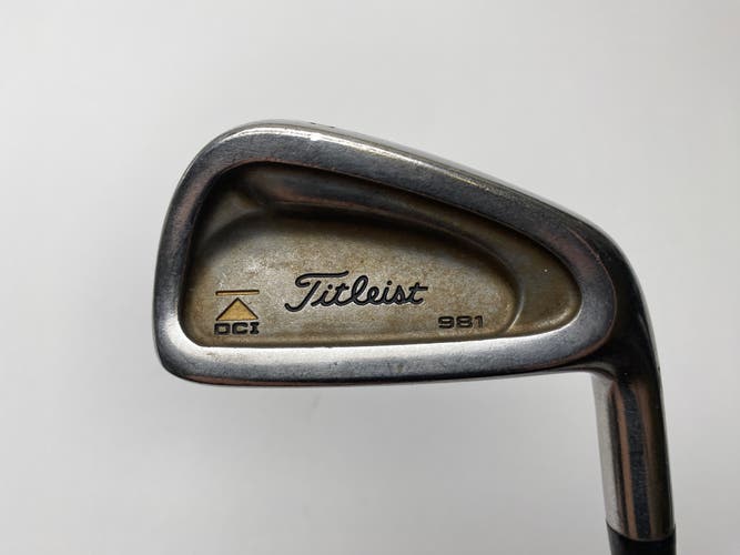 Titleist DCI 981 Single 4 Iron True Temper Dynamic Gold R300 Regular Steel RH