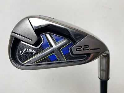 Callaway X-22 Single 6 Iron 65g Senior Graphite Mens RH
