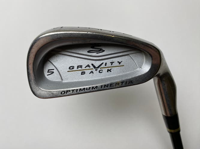 Cobra Gravity Back Single 5 Iron Regular Graphite Mens RH