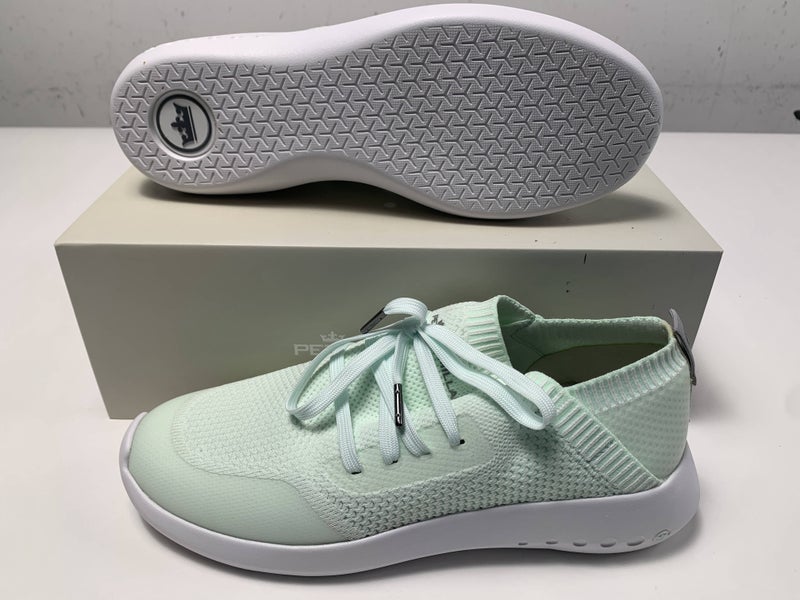 Peter Millar Hyperlight Glide Running Shoes Green Women's SZ 9 (LS21EF01)