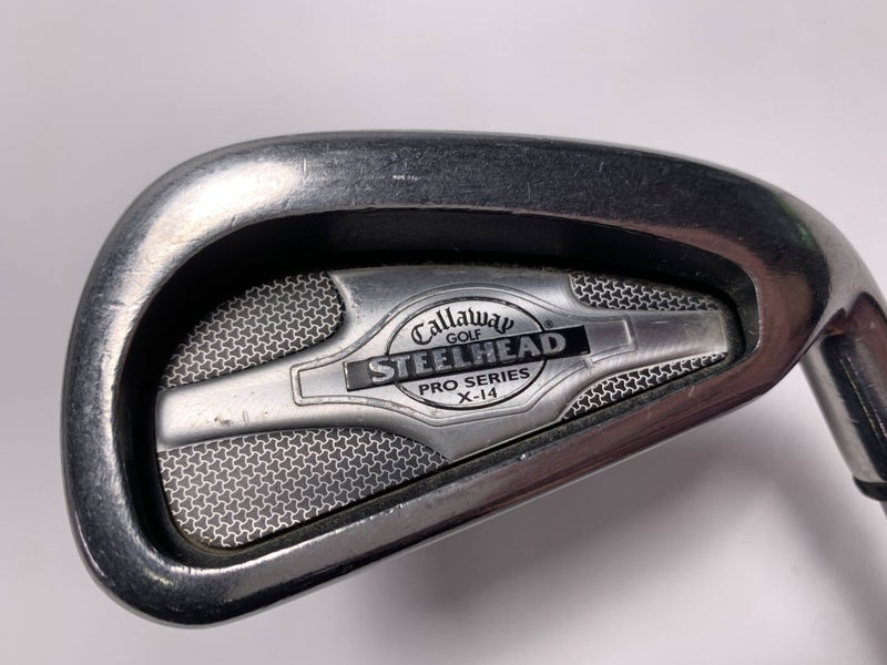 Callaway X-14 Pro Series Single 4 Iron Steelhead X-14 Gems Regular Steel Mens RH