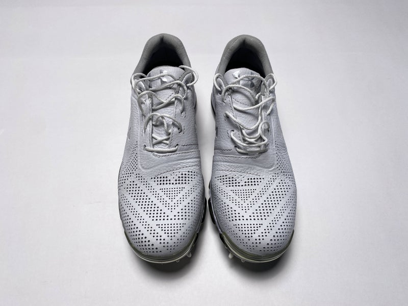 Under Armour Tempo Tour 6 Waterproof Golf Shoes White Women's SZ 7 (1291146-100)