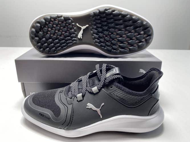 Puma Ignite Fasten8 Waterproof Golf Shoes Black Women's SZ 6.5 (194241 05)
