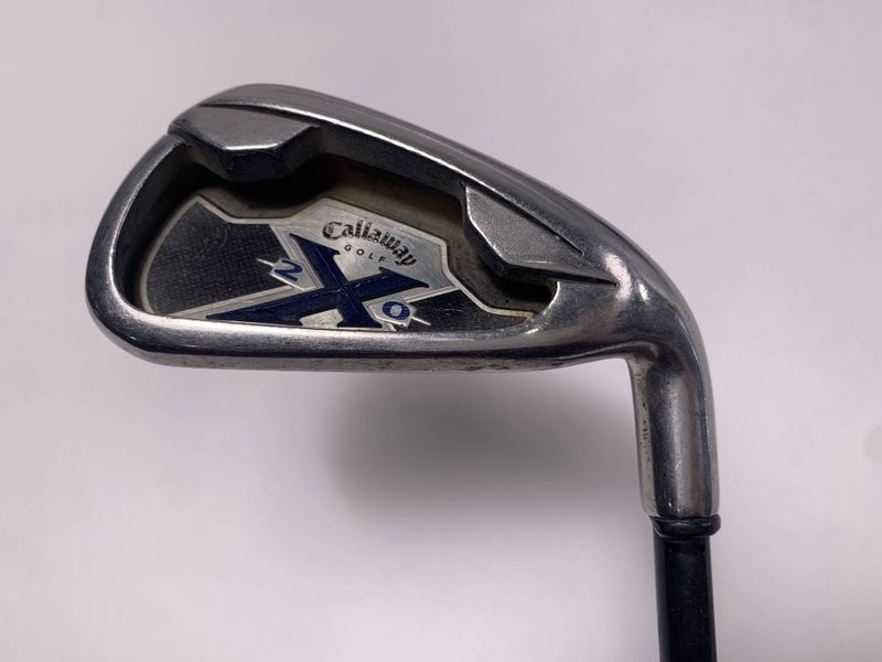 Callaway X-20 Single 6 Iron Regular Graphite Mens RH Midsize Grip