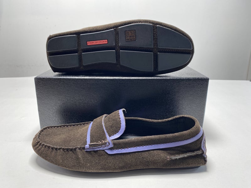 Bugatchi Agam Casual Shoes Brown Men's SZ 8.5 (B111C06)