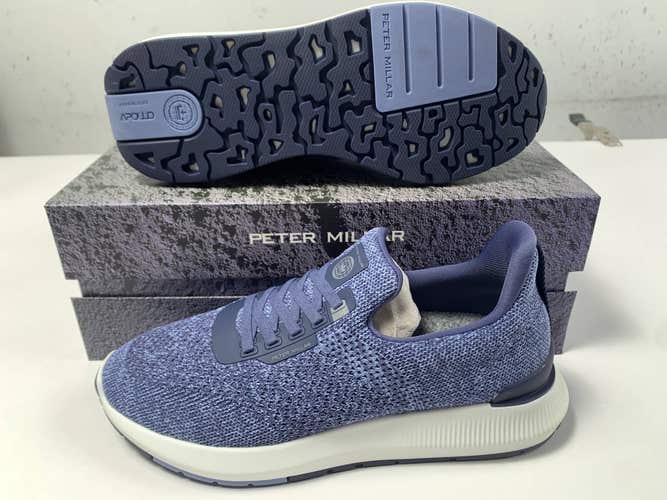 Peter Millar Hyperlight Apollo Sneaker Shoes Blue Men's SZ 8 (MS22EF11)