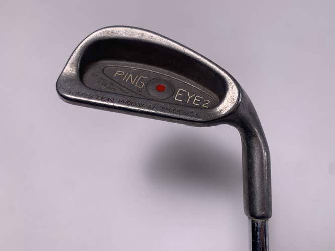 Ping Eye 2 Single 6 Iron Red Dot 1* Flat Karsten ZZ-Lite Regular Steel Mens RH