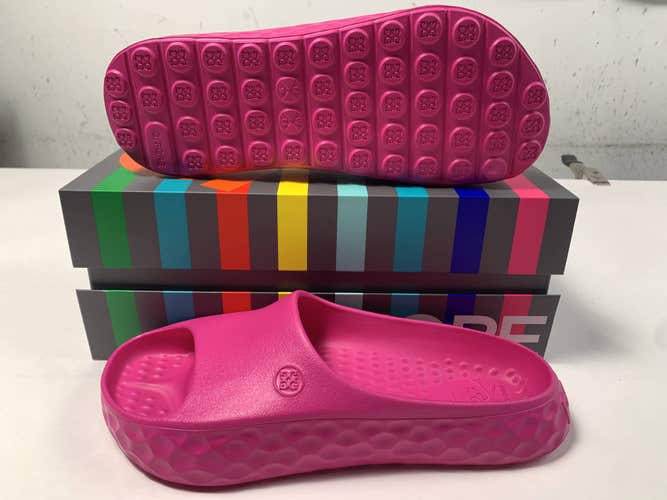 G/Fore G/Slide Street Shoes Pink Men's SZ 9 (G4MS22F26)