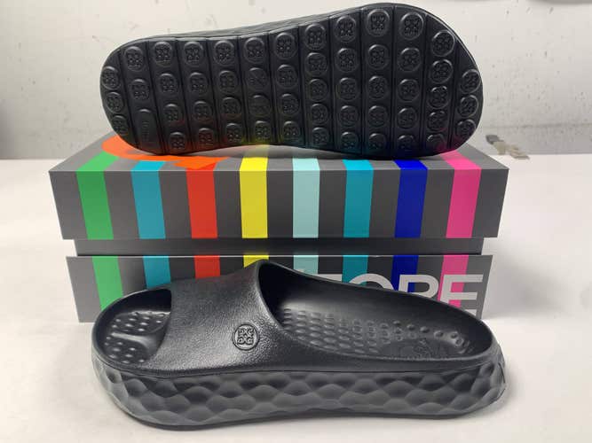 G/Fore G/Slide Street Shoes Black Men's SZ 9 (G4MS22F26)