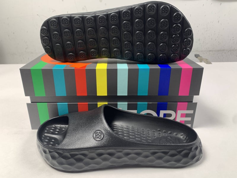 G/Fore G/Slide Street Shoes Black Men's SZ 9 (G4MS22F26)